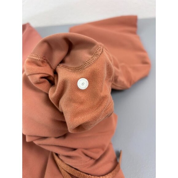 Lululemon women's 6 terracotta ready to rulu high rise cropped jogger pants - Picture 7 of 7